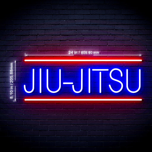 Brazilian Sport Jiu-Jitsu Ultra-Bright LED Neon Sign - Way Up Gifts