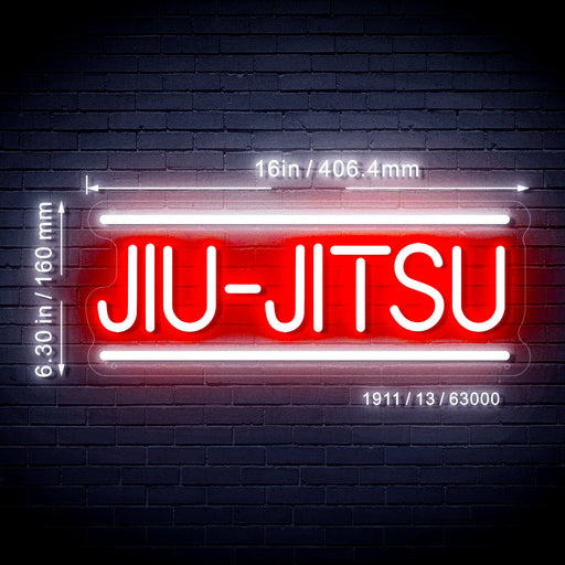 Brazilian Sport Jiu-Jitsu Flex Silicone LED Neon Sign - Way Up Gifts