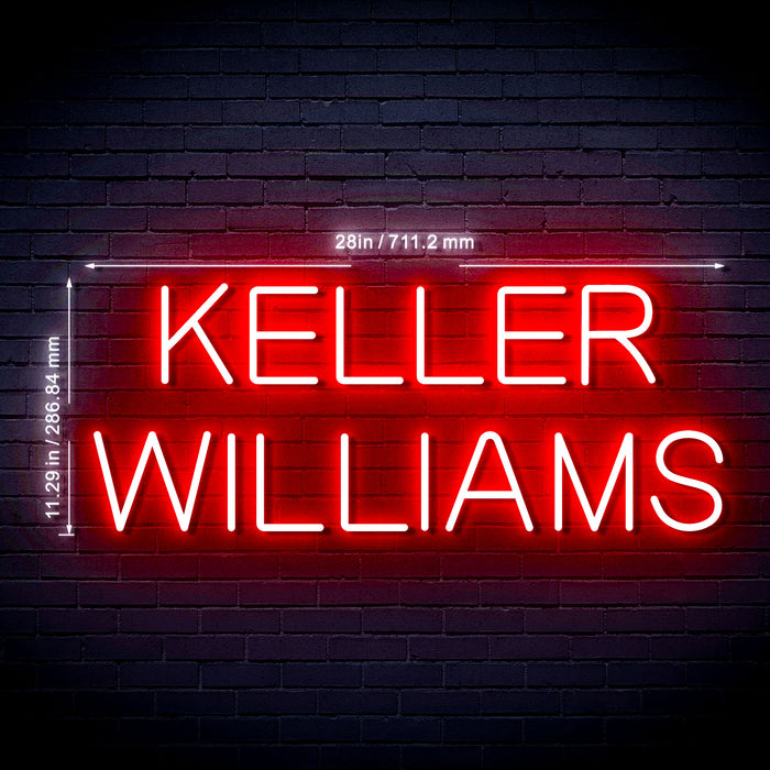 28" Keller Williams Ultra-Bright LED Neon Sign