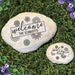 Welcome Decorative Garden Stone - Realistic Resin Design - Way Up Gifts