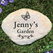 Butterfly Garden Large Decorative Stone - Realistic Resin Design with Hide a Key - Way Up Gifts