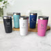 Engraved Initial & Name with Double Lines Tumbler - Way Up Gifts