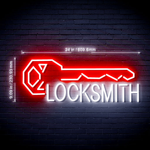 Locksmith Key Shop Ultra-Bright LED Neon Sign - Way Up Gifts