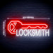 Locksmith Key Shop Ultra-Bright LED Neon Sign - Way Up Gifts