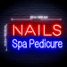 Nails Spa Pedicure Ultra-Bright LED Neon Sign - Way Up Gifts