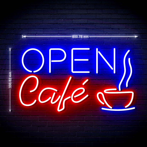 Cafe Open Ultra-Bright LED Neon Sign - Way Up Gifts