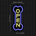 Vertical Open Dog Bone Grooming Pet Shop Ultra-Bright LED Neon Sign w/ Remote - Way Up Gifts