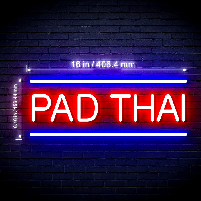 Pad Thai Flex Silicone LED Neon Sign - Way Up Gifts