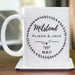 Engagement Coffee Mug - Personalized Engaged Couple Coffee Mug Gift - Way Up Gifts