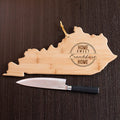 Personalized Kentucky State Cutting Board - Home Sweet Home Kitchen Gift - LED Gift Works