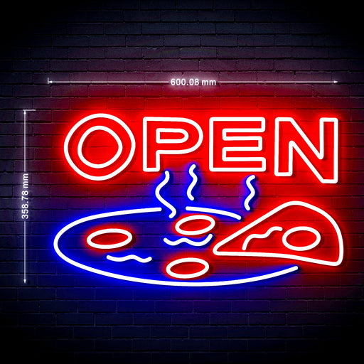 Pizza Open Ultra-Bright LED Neon Sign - Way Up Gifts