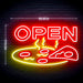 Pizza Open Ultra-Bright LED Neon Sign - Way Up Gifts