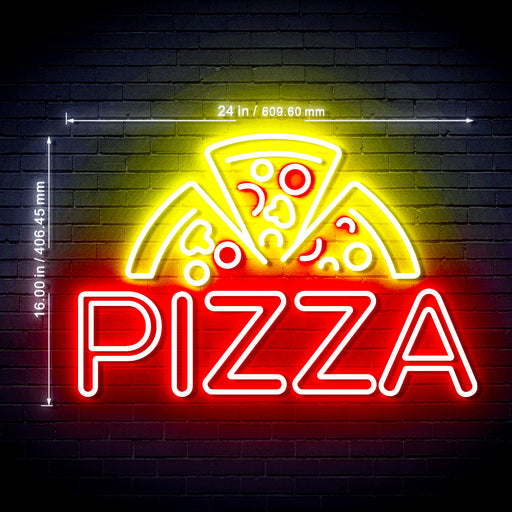 Pizza Ultra-Bright LED Neon Sign w/ Remote - Way Up Gifts