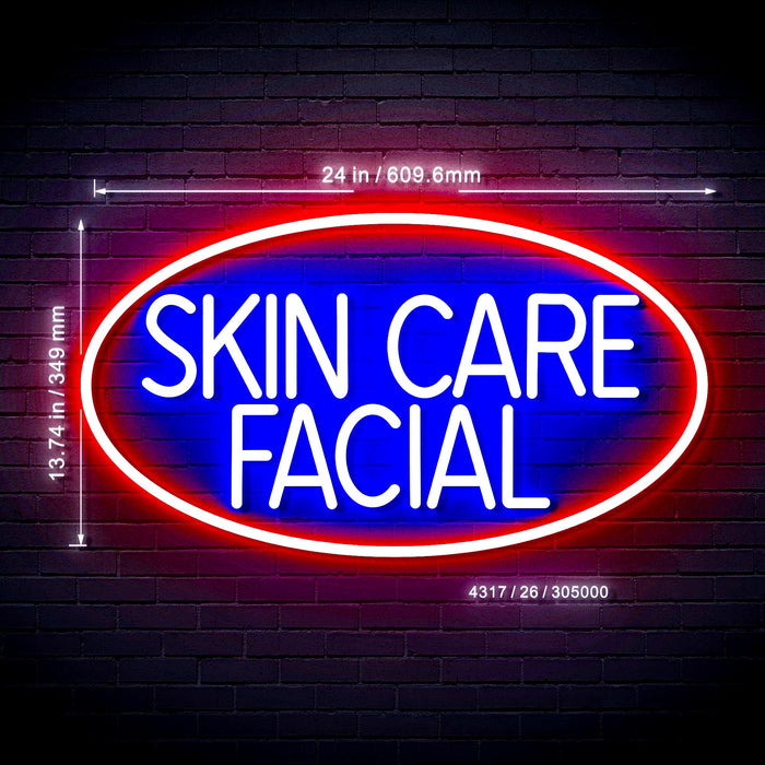 Beauty Salon Skin Care Facial Ultra-Bright LED Neon Sign w/ Remote - Way Up Gifts