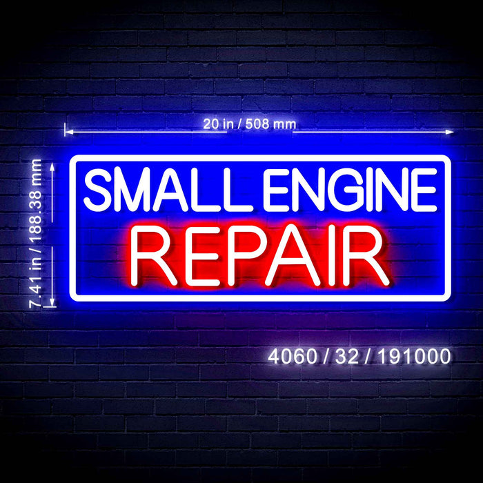 20" Small Engine Repair Ultra-Bright LED Neon Sign