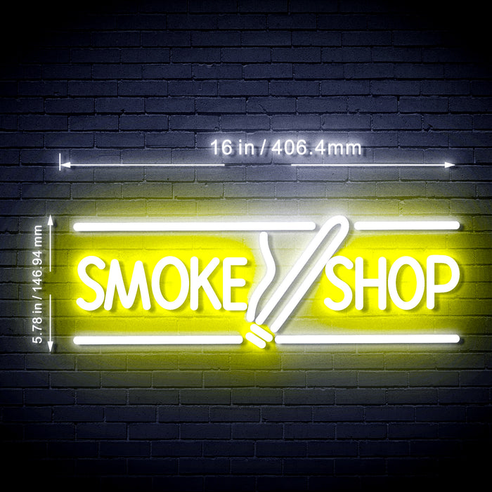 Smoke Shop Flex Silicone LED Neon Sign - Way Up Gifts