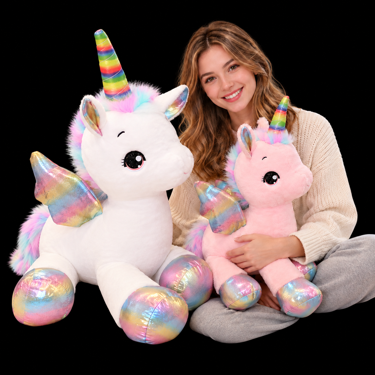 Big Stuffed Animal Magical Unicorn Plush Toy