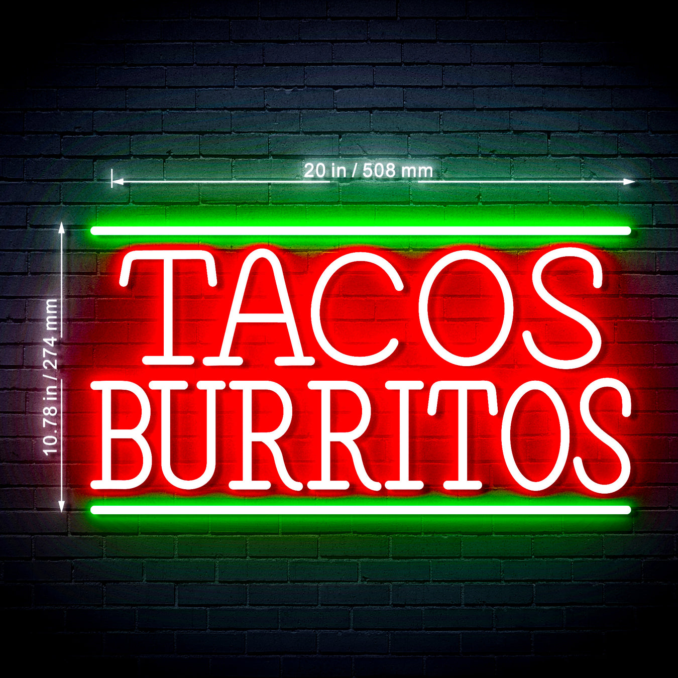 Mexican Food LED Neon Signs