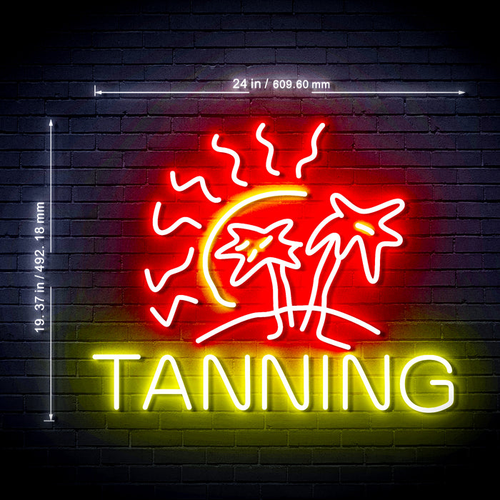 Tanning Ultra-Bright LED Neon Sign w/ Remote - Way Up Gifts