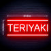 16" Teriyaki Flex Silicone LED Neon Sign - Way Up Gifts