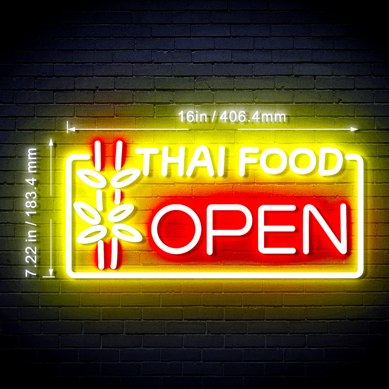 Chinese & Thai Food LED Neon Signs