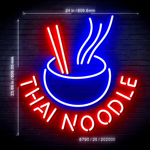 Thai Noodle Ultra-Bright LED Neon Sign w/ Remote - Way Up Gifts