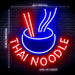 Thai Noodle Ultra-Bright LED Neon Sign w/ Remote - Way Up Gifts