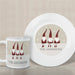 Welcome Gnome Plate & Mug Set - Personalized Gnome Coffee Set - Way Up Gifts
