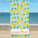 Pineapple Paradise Personalized Beach Towel - Way Up Gifts
