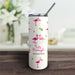 Personalized Let's Flamingle Tumbler with Straw - Way Up Gifts