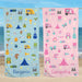 Camping Icons Personalized Outdoor Beach Towel - Way Up Gifts