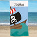 Custom Pirate Adventure Beach Towel for Kids - Way Up Gifts