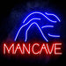 Man Cave with Cave Ultra-Bright LED Neon Sign - Way Up Gifts