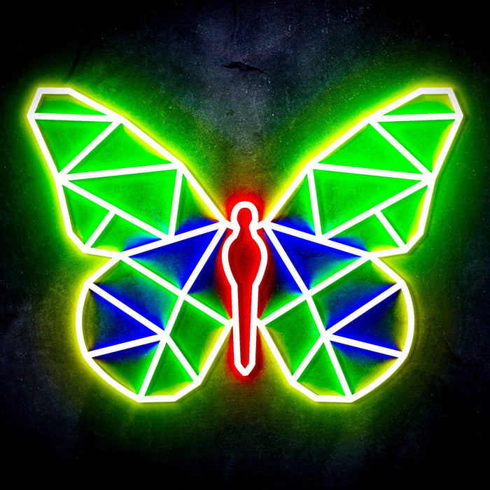 Origami Butterfly Ultra-Bright LED Neon Sign - Way Up Gifts