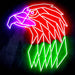 American Eagle Head Ultra-Bright LED Neon Sign - Way Up Gifts