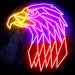 American Eagle Head Ultra-Bright LED Neon Sign - Way Up Gifts