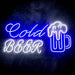 Cold Beer Mug Ultra-Bright LED Neon Sign - Way Up Gifts