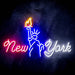 New York City Statue of Liberty Ultra-Bright LED Neon Sign - Way Up Gifts