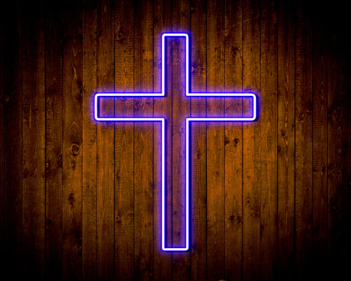 Cross Jesus Home Decoration Flex Silicone LED Neon Sign - Way Up Gifts