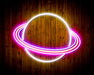 Outer Space Planet Kid Room Flex Silicone LED Neon Sign - Way Up Gifts