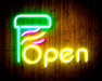 Barber Open Flex Silicone LED Neon Sign - Way Up Gifts