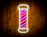Barber Pole Flex Silicone LED Neon Sign - Way Up Gifts