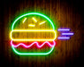 Hamburger Burger Flex Silicone LED Neon Sign - Way Up Gifts