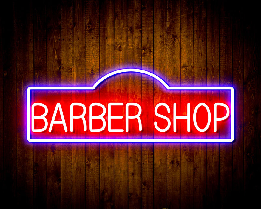 Barber Shop Flex Silicone LED Neon Sign - Way Up Gifts