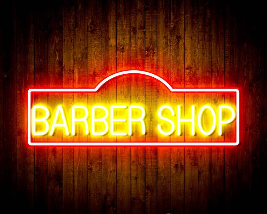 Barber Shop Flex Silicone LED Neon Sign - Way Up Gifts