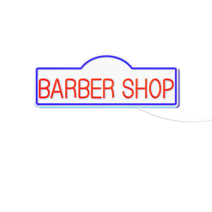 Barber Shop Flex Silicone LED Neon Sign - Way Up Gifts