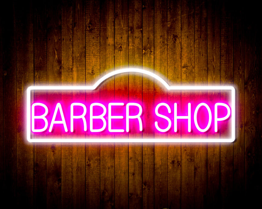 Barber Shop Flex Silicone LED Neon Sign - Way Up Gifts