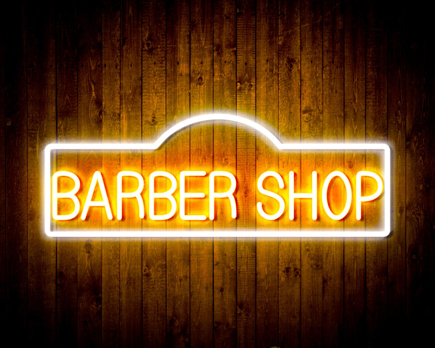 Barber Shop Flex Silicone LED Neon Sign - Way Up Gifts