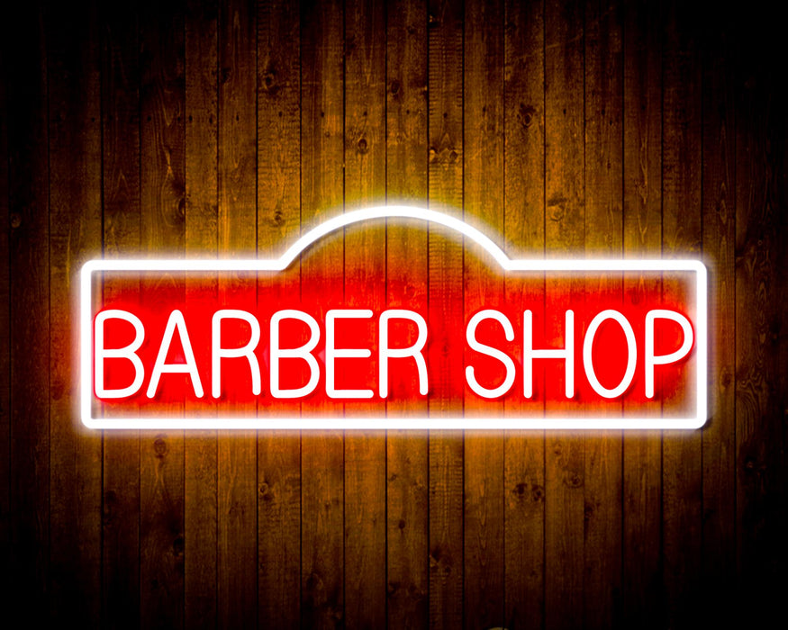 Barber Shop Flex Silicone LED Neon Sign - Way Up Gifts