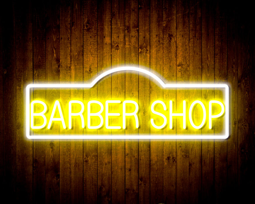 Barber Shop Flex Silicone LED Neon Sign - Way Up Gifts